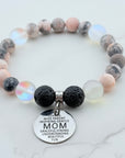 Mom Sentiments Classic Charm Bracelet Lava