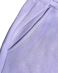 5SRB Monochrome Lavender Lounge Shorts | Inspirational Comfort