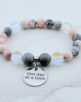 One Day at a Time Charm Bracelet Druzy