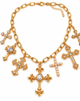 Many Ways to Believe Cross Charm Necklace