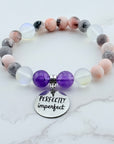 Perfectly Imperfect Classic Charm Bracelet Amethyst
