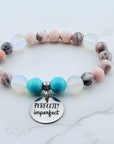 Perfectly Imperfect Classic Charm Bracelet Turquoise