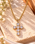 Radiant Faith Cross Necklace
