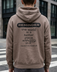 Reminder Clay Brown Hoodie | Christian Hoodie