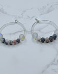 Silver Hoop Earrings
