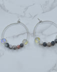 Silver Hoop Earrings