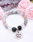 Strong & Brave Classic Charm Bracelet Lava
