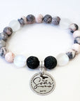 They Will Soar on Wings Like Eagles Isaiah 40:31 Classic Charm Bracelet Lava