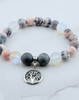 Tree of Life Classic Charm Bracelet Druzy