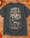 God’s Country Black Christian T-Shirt | Everyday Faith Tee