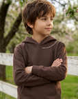 Just Pray Brown Youth Hoodie | Christian Youth Hoodie