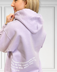 Trust In God - Lavender Christian Hoodie