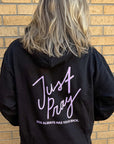 NEW Just Pray - Black Christian Hoodie