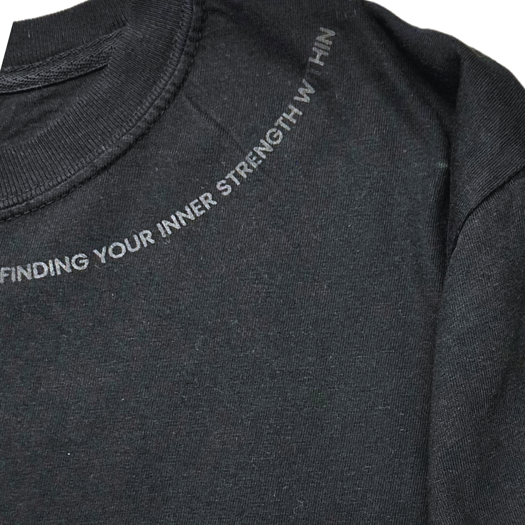 Just Pray Black Monochrome Crewneck
