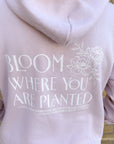 Bloom Christian Hoodie- Blush