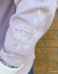Bloom Christian Hoodie- Blush