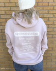 Reminder Hoodie - Blush