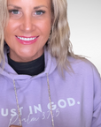 Blessed & Blinged Clear | Rhinestone Drawstring