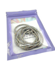 Blessed & Blinged Clear | Rhinestone Drawstring
