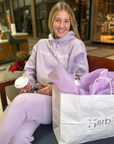 Trust In God - Lavender Christian Hoodie