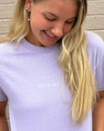 God is Within Her....Lavender T-Shirt