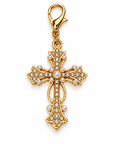 Grace & Glow Gold Cross Keychain