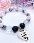 Angel Mom Classic Charm Bracelet Lava