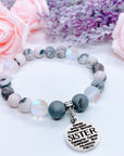 Sister Sentiments Classic Charm Bracelet Druzy