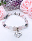 Bride Heart Companion Charm Bracelet