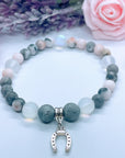 Lucky Horseshoe Companion Charm Bracelet Druzy