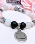 North Dakota State Classic Charm Bracelet Lava