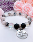 This Too Shall Pass Classic Charm Bracelet Lava