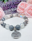Practice the Pause Classic Charm Bracelet Druzy
