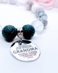 Grandma Sentiments Classic Charm Bracelet Lava