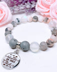She Believed She Could So She Did Classic Charm Bracelet Druzy
