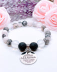 Grandma Sentiments Classic Charm Bracelet Lava
