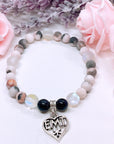 EMT Heart Charm Bracelet Turquoise