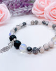 Angel Wing Companion Charm Bracelet Lava