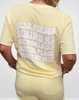 5SRB Yellow Lounge Shorts | Inspirational Comfort