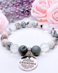 Grandma Sentiments Classic Charm Bracelet Druzy