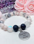 Practice the Pause Classic Charm Bracelet Lava