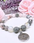Nurse Sentiments Classic Charm Bracelet Druzy