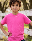 Youth Just Pray Tee in Azalea