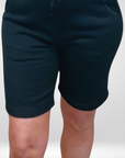 5SRB Monochrome Black Lounge Shorts | Inspirational Comfort