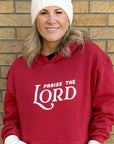 Praise the Lord: Limited Edition Christian Hoodie – Red
