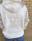 Bloom Christian Hoodie - Sand