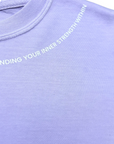 Dear Person Behind Me Crewneck - Lavender