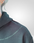 Just Pray - Black Monochrome Christian Hoodie