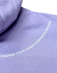 Just Pray - Lavender Christian Hoodie