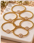 Walk by Faith Stretch Bracelet